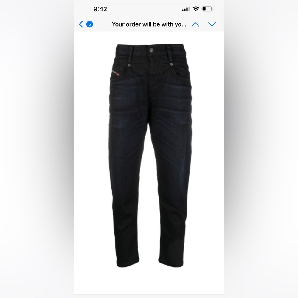 Diesel Feyza Women Jeans black size 28